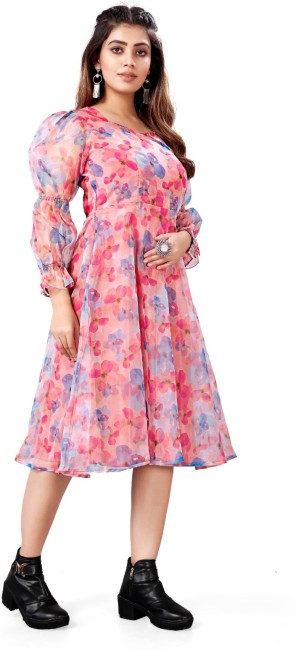 Fit And Flare Womens Dresses - Buy Fit And Flare Womens Dresses Online at  Best Prices In India