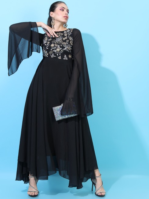 Long Sleeve Gowns  Buy Maxi Dress with Long Sleeves Online at Myntra