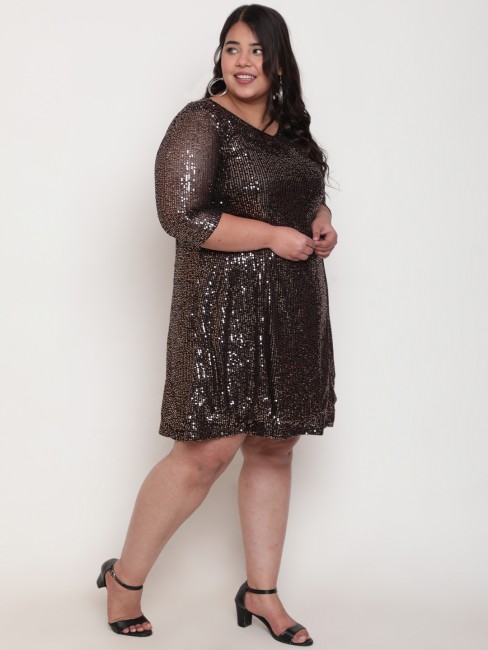 Flipkart plus size dresses best sale