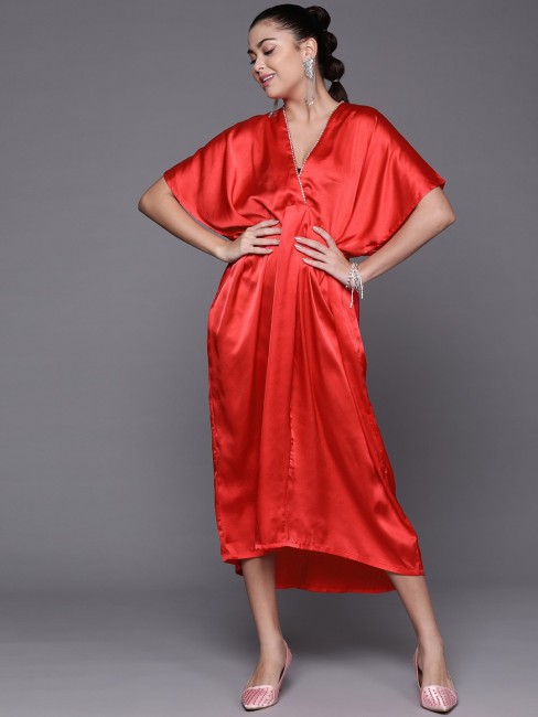 Satin Dresses - Buy Satin Dresses online at Best Prices in India 