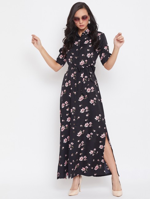 Floral maxi hotsell dress flipkart