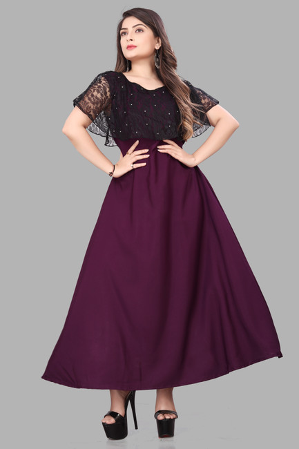 Flipkart party wear frock clearance