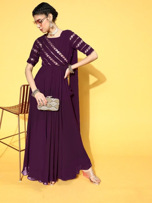 party wear gowns flipkart