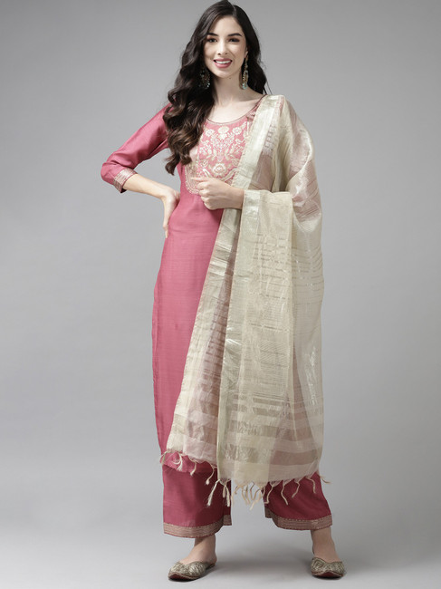 Flipkart palazzo store suits