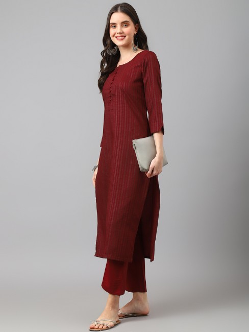 Kurta And Pant Set Womens Ethnic Sets - Buy Kurta And Pant Set