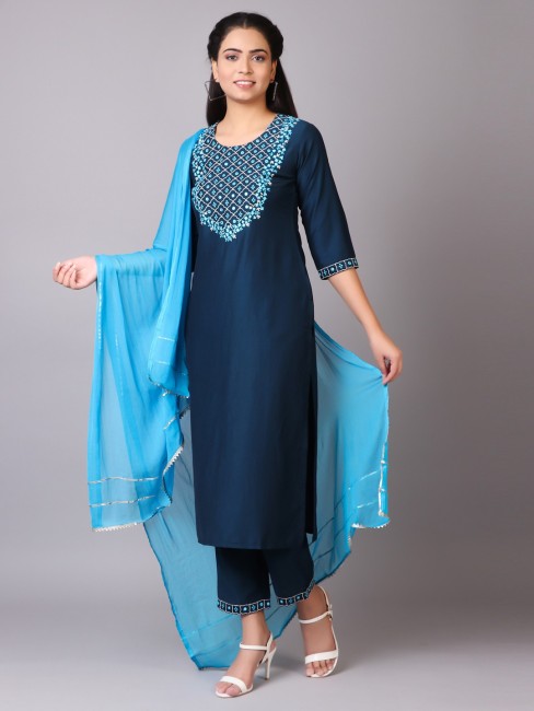 Palazzo suits outlet online flipkart