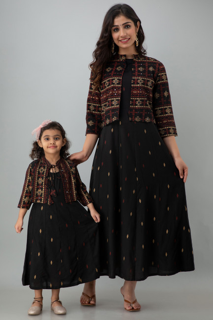 Mother and daughter dresses flipkart 2025