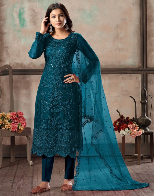 Salwar suit deals net design