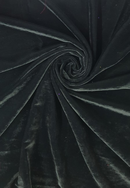 Buy Grey Velvet Fabric Online In India -  India