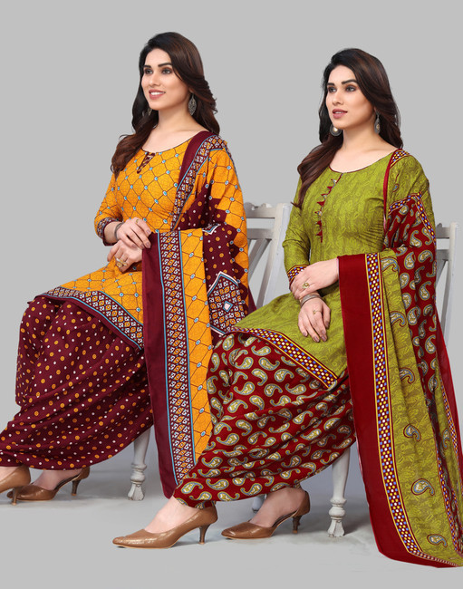 Punjabi Suit Upto 50 to 80 OFF on Latest Punjabi Salwar Suits 2021 Punjabi Dresses online at best prices Flipkart