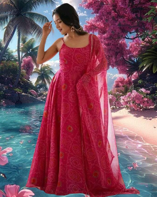 Flipkart girls gown deals