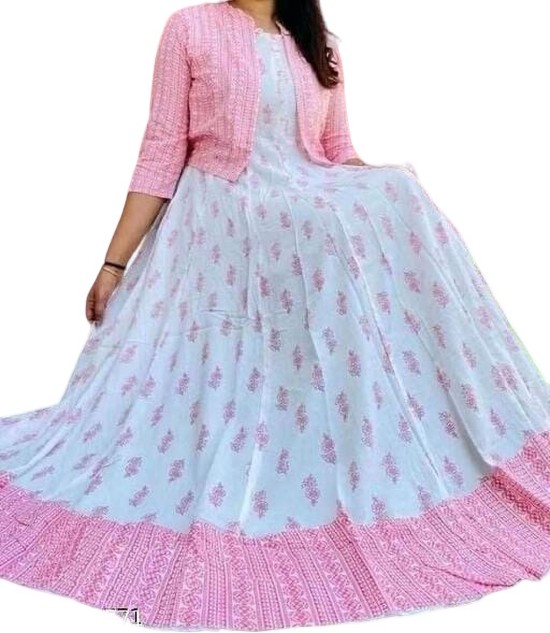 Designer gown in clearance flipkart