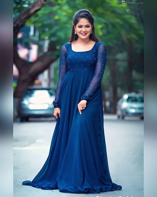 Fancy gown on store flipkart