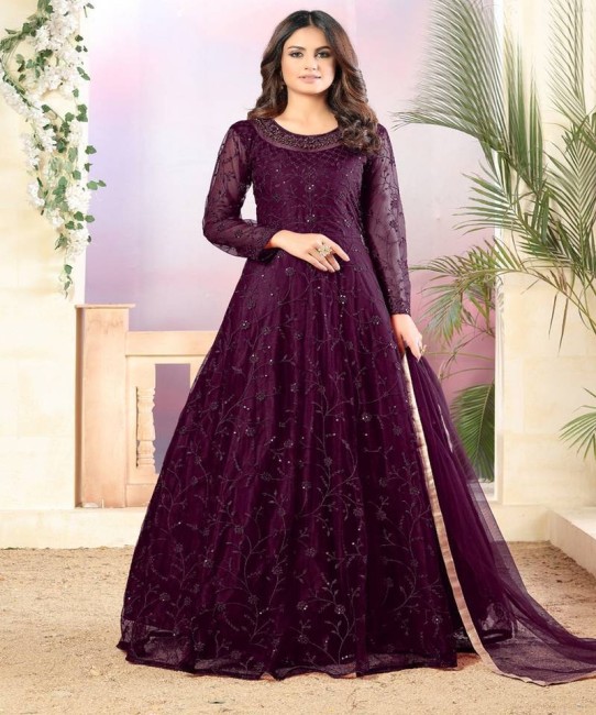 Gowns for ladies in on sale flipkart