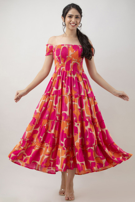 Flipkart off shoulder dress discount