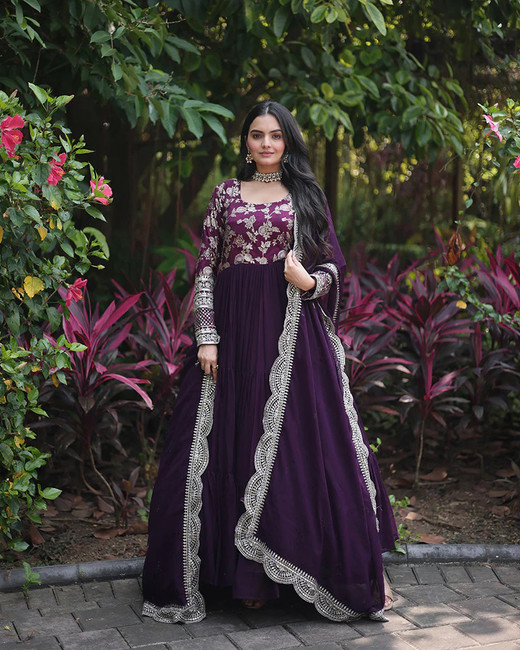 Butterfly gown flipkart clearance