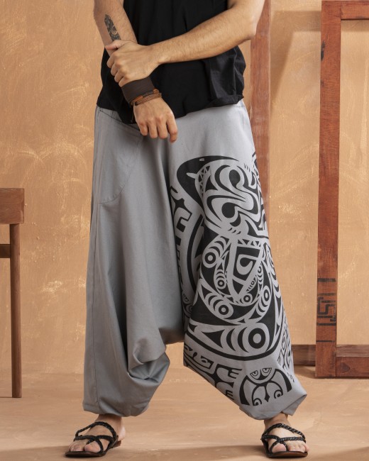 Buy SXL Harem Dhoti Pants Salwar With High Crotch  Sidewraps Online in  India  Etsy