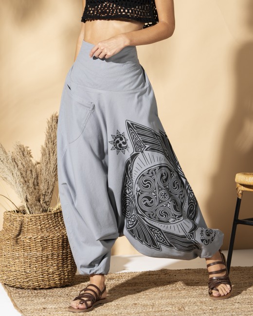 Buy Sykooria Harem Pants Women Yoga Pants Soft Modal Cotton High Waist  Drawstring Harem Trousers with Pockets Online at desertcartINDIA