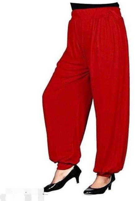 Women Cotton Linen Harem Pants Loose High Waist Elastic Anklelength Pant M 4XL  Full On Cinema