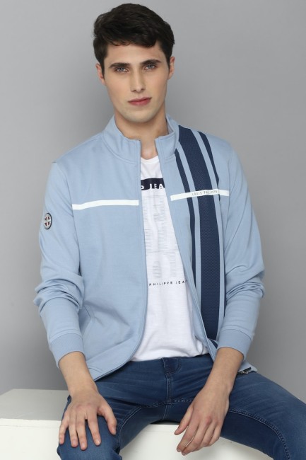 Louis Philippe Jeans Jackets : Buy Louis Philippe Jeans Blue Jacket Online