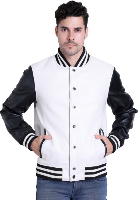 White Leather Jackets - Buy White Leather Jackets online at Best Prices in  India
