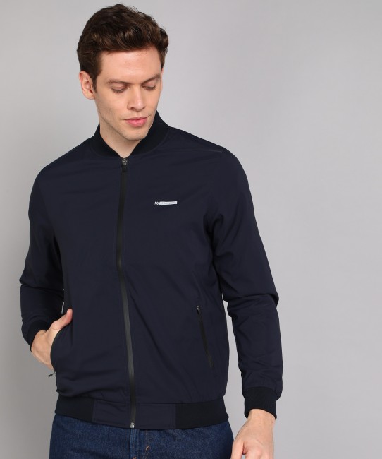 Buy Louis Philippe Sport Navy Regular Fit Jackets for Mens Online