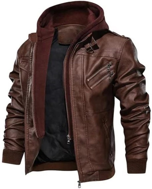 Leather coat cheap flipkart