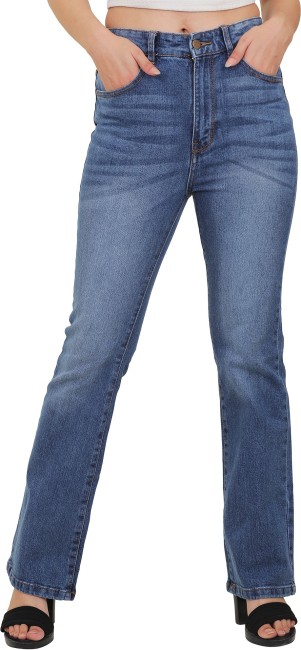 Buy Highlander Indigo Bootcut Stretchable Jeans for Men Online at Rs645   Ketch