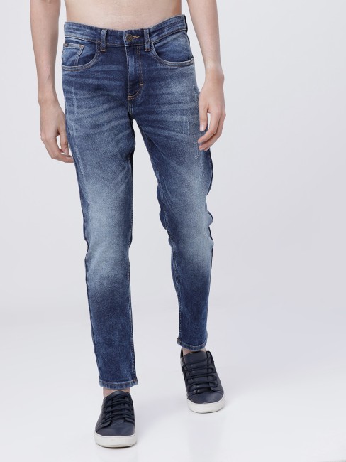 Buy Highlander Grey Skinny Fit Highly Distressed Stretchable Jeans