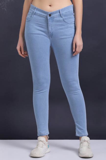 Tapered Fit Womens Jeans - Buy Tapered Fit Womens Jeans Online at