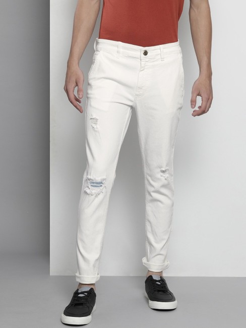 White Ripped Jeans - Buy White Ripped Jeans Online At Best Prices In India  | Flipkart.Com