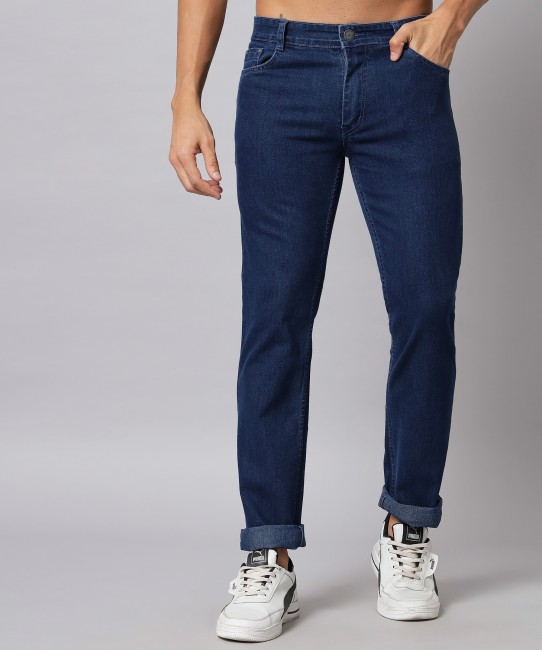 Buy Highlander Blue Loose Fit Stretchable Jeans for Men Online at