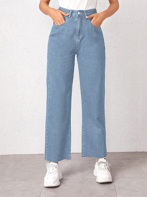 ASEIDFNSA Tall Women On Pants Size 16 Pants for Women Length Jeans Slim  Bell Jeans Jeans Waist Pants Flare Mid Women Women'S Jeans