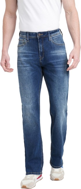 Bootcut Fit Mid Waist Straight Leg Jeans