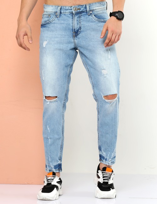 Buy WES Formals by Westside Navy Checkered Carrot-Fit Trousers for Online @  Tata CLiQ