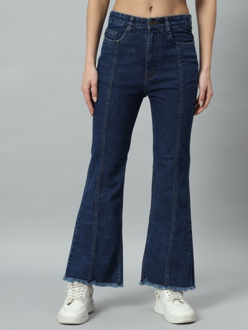 Buy RPU Women Blue Straight fit Jeans Online at Low Prices in India 