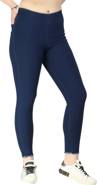 Shops ankle length jeggings flipkart