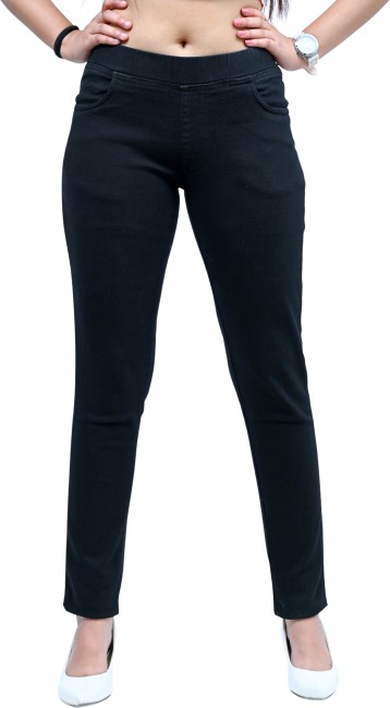 Black Jeggings Buy Black Jeggings online at Best Prices in India Flipkart