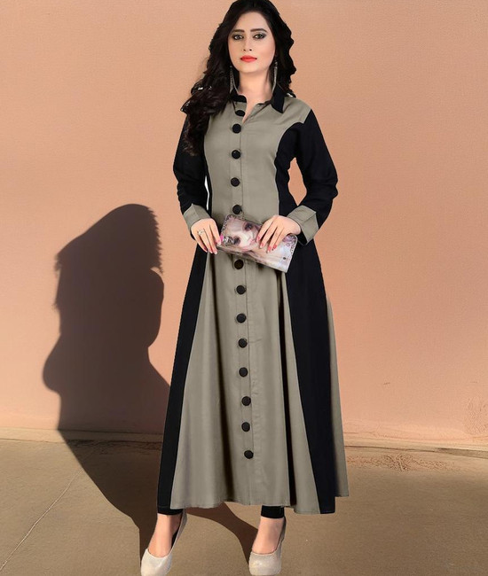 Neck Design For Kurtis Kurti Neck Designs Online Flipkart