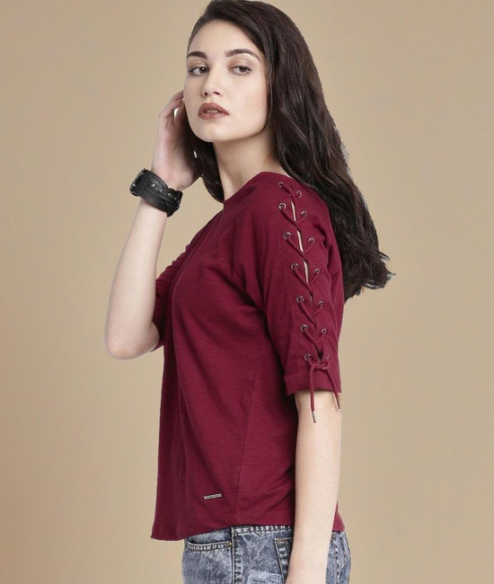 Ladies tops for jeans online shopping flipkart 2025