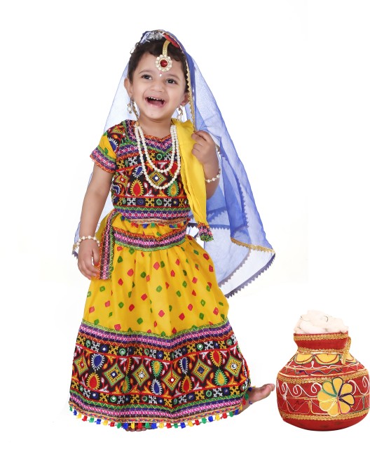 Radha Dress For Girls Buy Radha Dress For Girls online at Best Prices in India Flipkart