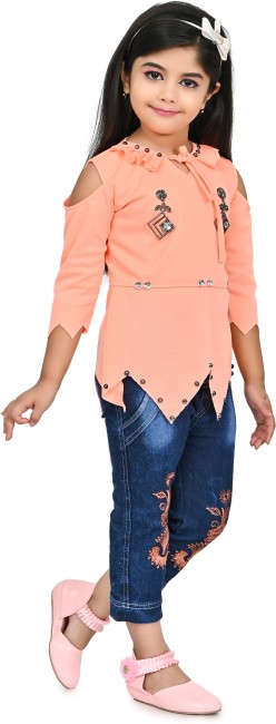 Girls Jeans, Top With Jacket at Rs 595/piece, गर्ल्स टॉप in 24 Parganas