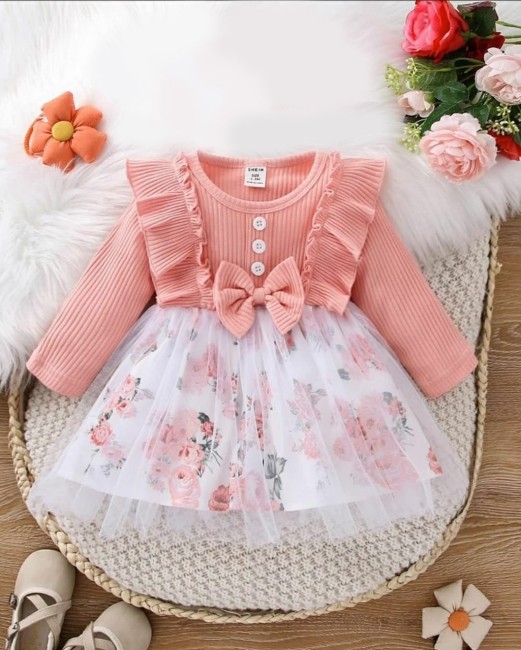 Cool Baby Frock Girls Western Frocks Pack of 2 Combo Trendy Frocks for baby  girls Frocks and Dresses for New Born Baby Girl Baby Girl Gifting Dress