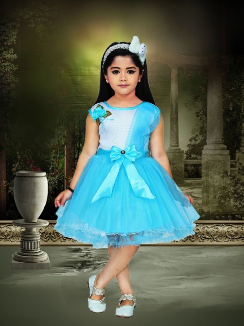 Baby girl outlet sky blue dress