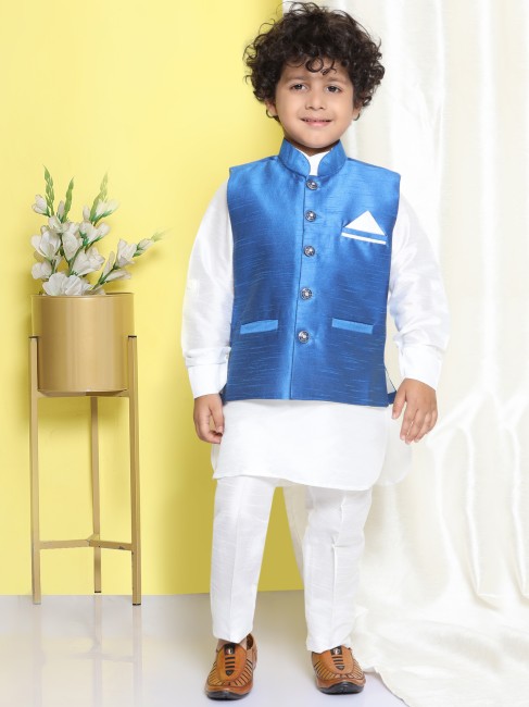 Kurta pajama for online boys white