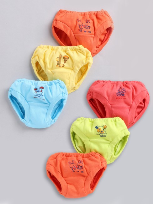 Yzjcafriz Little Girls 100% Cotton Cute Thick Underwear Toddler Briefs Kids  Soft Panties
