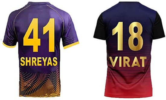 NEXT PRINT Unisex Cricket Jersey Half Sleeve Name Team Name Number Half  Sleeve Football Shirt at Rs 199/piece, Football Jersey in Bengaluru