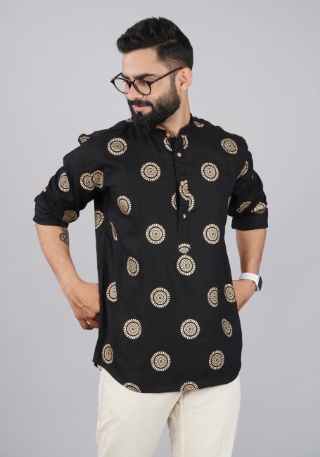 Short kurta for mens flipkart sale