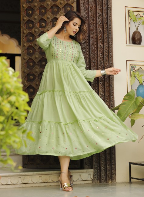 Kurti on sale design frock