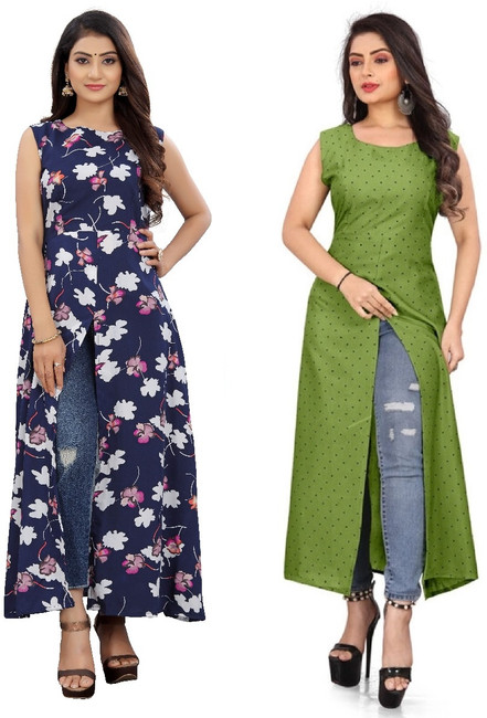 Layered kurti outlet on flipkart